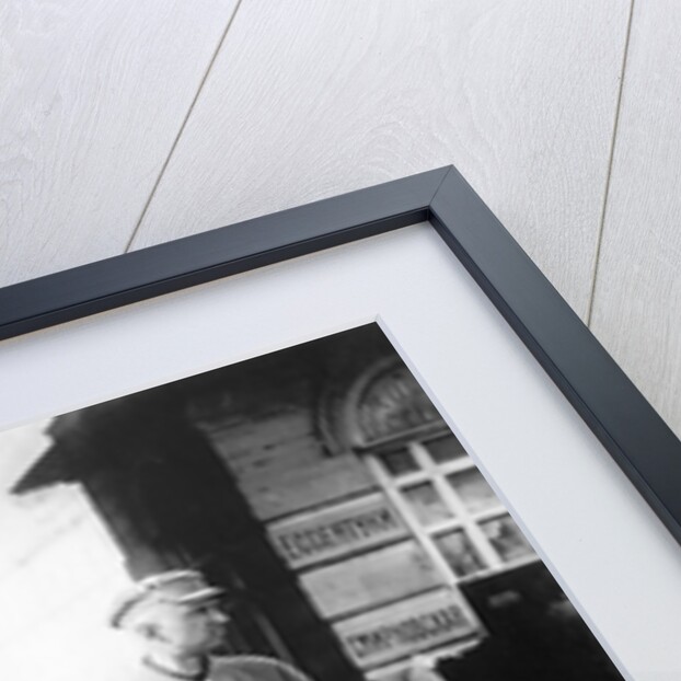 Soviet leader Joseph Stalin escorted by GRU secret agents, late 1920s by Anonymous