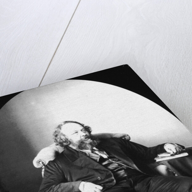 Mikhail Bakunin, Russian revolutionary and theorist of anarchism, 1863 by Sergei Levitsky