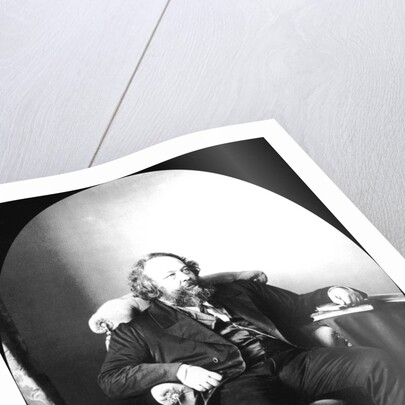 Mikhail Bakunin, Russian revolutionary and theorist of anarchism, 1863 by Sergei Levitsky