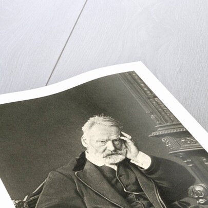 Victor Hugo, French author, 1879 by Count Stanislaw Walery