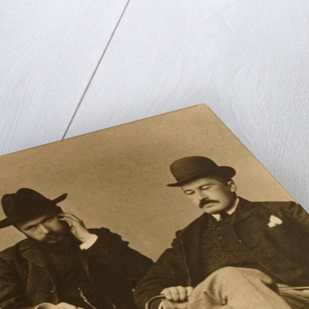 Konstantin Balmont, Sergei Poliakov and Modest Durnov, Russian poets, 1904 by Unknown