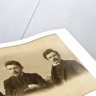 Georgy Chulkov, Vasili Milioti and Genrich Tasteven, Russian writers, 1900s by Unknown