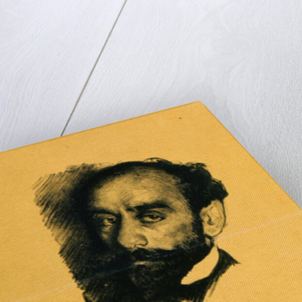 Portrait of the artist Isaak Levitan, 1899. by Leon Bakst