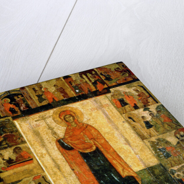 Saint Paraskeva Pyatnitsa with Scenes from Her Life, 15th century by Unknown