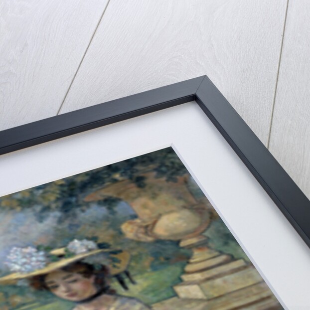 Two Girls on a Terrace, 1903. by Charles Guerin