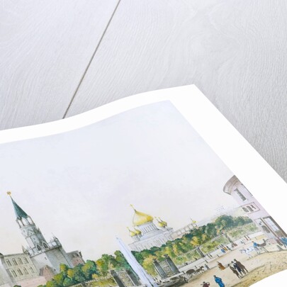 The Kremlin Garden, Moscow, Russia, c1830s-c1840s. by Anonymous