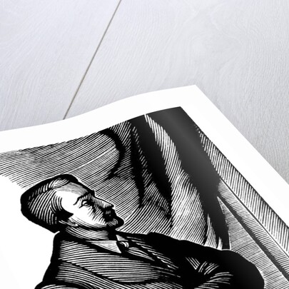 Heinrich Heine, 19th century German poet, 1934. by Georgi Yecheistov