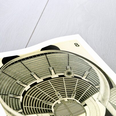 Design for the Palace of the Soviets in Moscow, USSR, c1931-c1933. by Alexander Karra