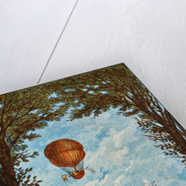 First aerial voyage by Charles and Robert, Paris, France, 1783 (1890s). by Anonymous