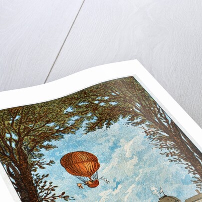 First aerial voyage by Charles and Robert, Paris, France, 1783 (1890s). by Anonymous