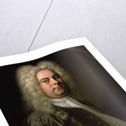 George Frideric Handel, German composer by Balthasar Denner