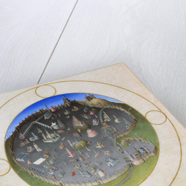 A plan of Rome by Hermann Limbourg