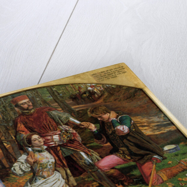 Valentine Rescuing Sylvia from Proteus by William Holman Hunt