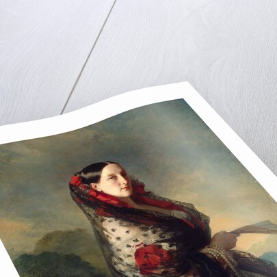 Grand Duchess Maria Nikolaevna of Russia, 1857 by Franz Xaver Winterhalter