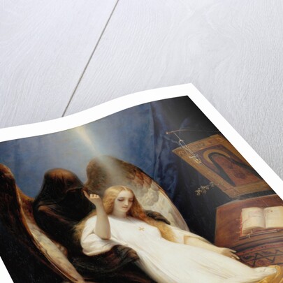 The Angel of Death, 1851. by Horace Vernet