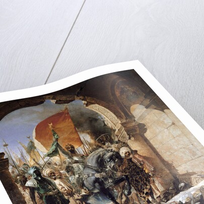 The Entry of Mehmet II into Constantinople, 1876. by Jean Joseph Benjamin Constant