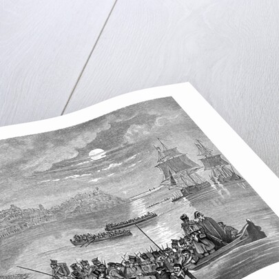 Occupation of Ancona by the French, Italy, 23 February 1832. by Philippe Auguste Jeanron