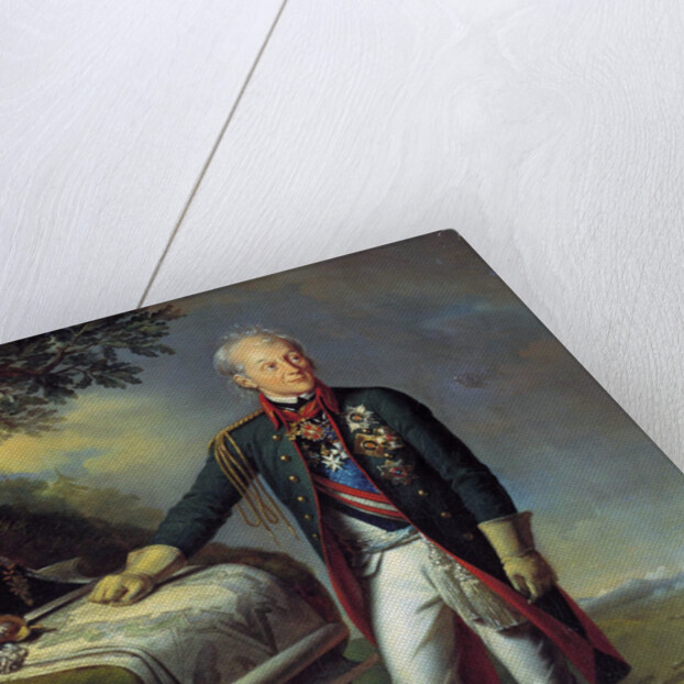Field Marshal Generalissimo Prince Alexander Suvorov, Russian soldier, (1815). by Charles Auguste Guillaume Steuben
