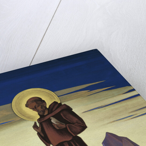 Saint Francis, 1932. by Nicholas Roerich