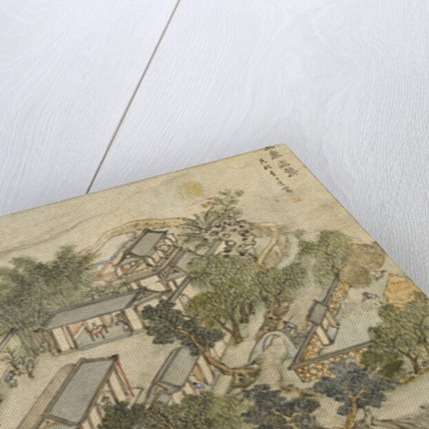 The Five Deer Hermitage, early 17th century by Li Shida