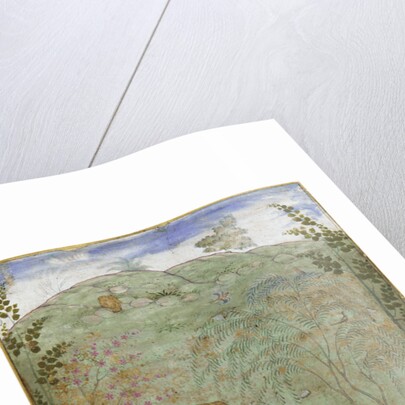 Lovers, c1597. by Manohar