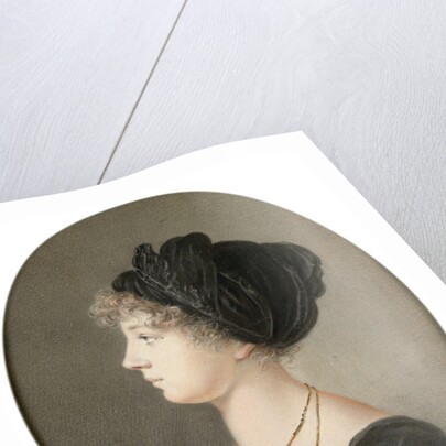 Tsarina Elizabeth Alexeievna of Russia, 1824. by Jean-Henri Benner
