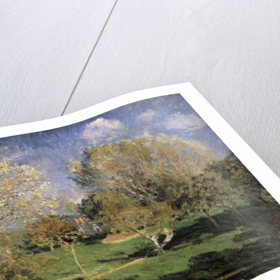 The Garden of Monsieur Hoschedé in Montgeron, 1881. by Alfred Sisley