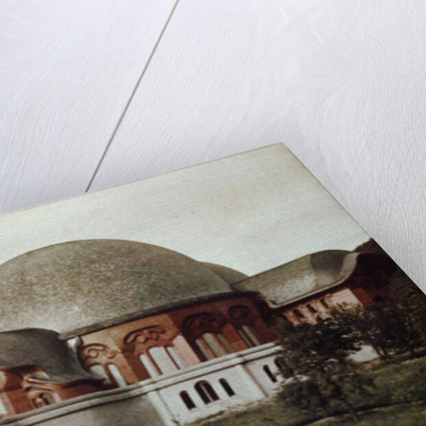 First Goetheanum, front (south) view, Dornach, Switzerland, 1922 by Unknown