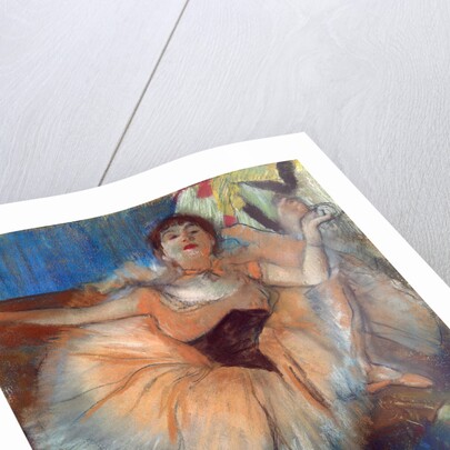 Seated Dancer by Edgar Degas