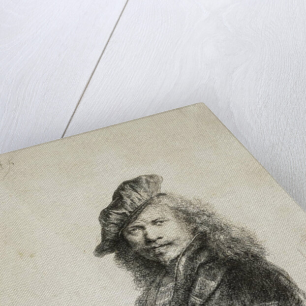 Self-Portrait, 1639. by Rembrandt Harmensz van Rijn