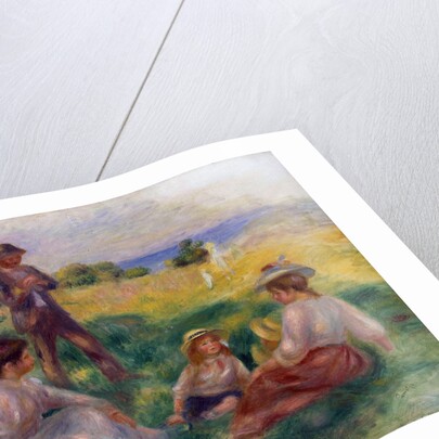 Party in the Country at Berneval, 1898. by Pierre-Auguste Renoir