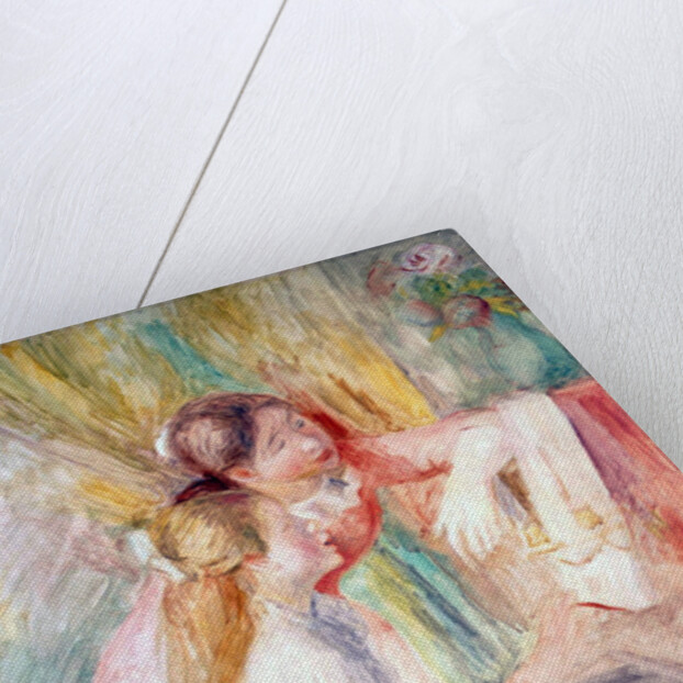 Young Girls at the Piano, 1892. by Pierre-Auguste Renoir