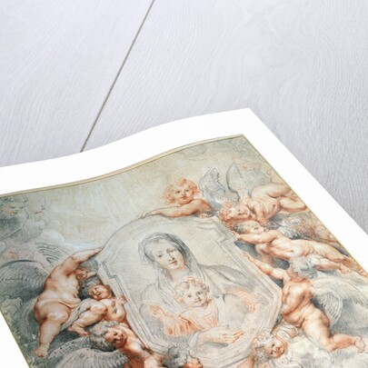 Madonna Adored by Angels (Madonna della Vallicella), 1608. by Peter Paul Rubens