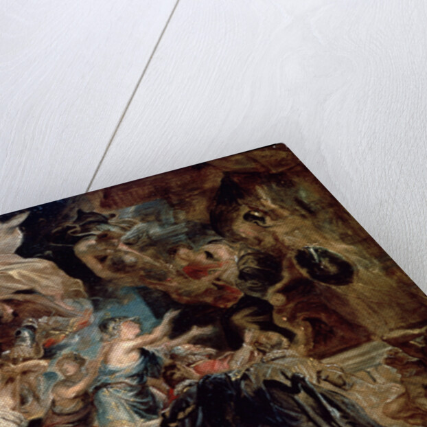 The Death of Henry IV and the Proclamation of the Regency, 1622. by Peter Paul Rubens