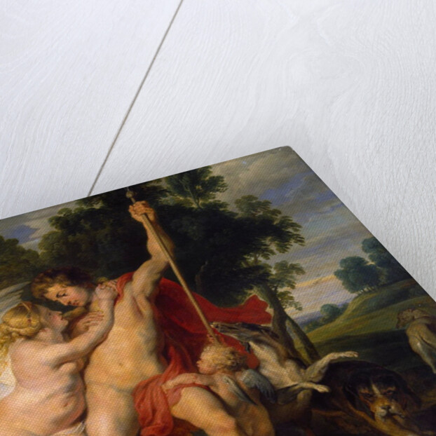 Venus and Adonis, c1614 by Peter Paul Rubens