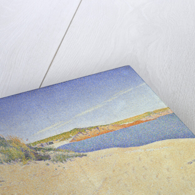 The Beach at Saint-Briac. Op. 212 (Sandy seashore), 1890. by Paul Signac