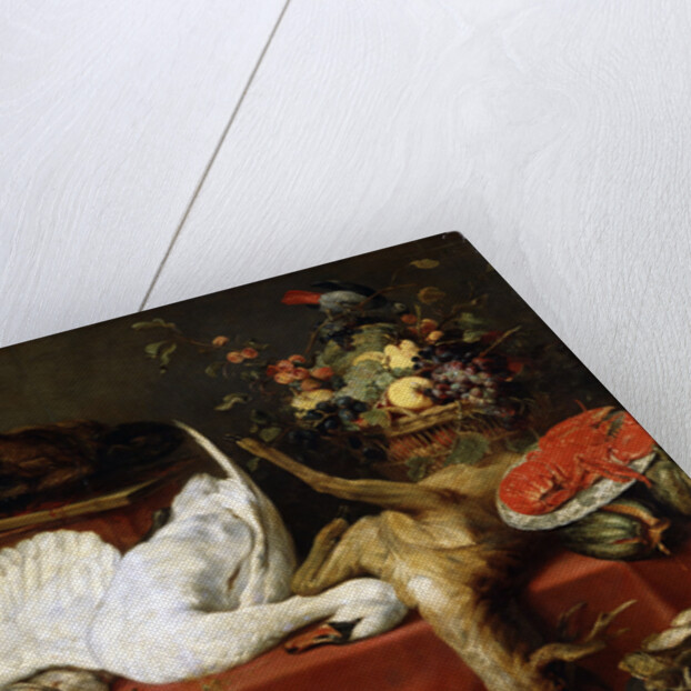 Still life with a Swan, 1640s by Frans Snyders