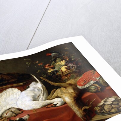 Still life with a Swan, 1640s by Frans Snyders