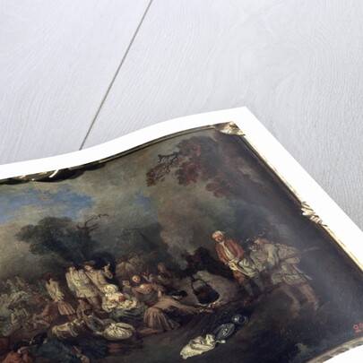 Bivouac, c1710 by Jean-Antoine Watteau