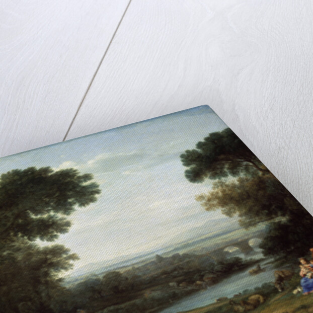 Landscape with the Rest on the Flight into Egypt (Midday), 1661. by Claude Lorrain