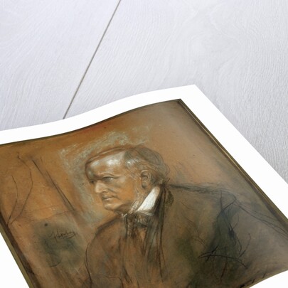 Portrait of the composer Richard Wagner', (1813-1883) by Franz von Lenbach
