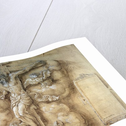 The Crucifixion, 1547. by Giulio Campi