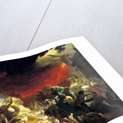 The last Day of Pompeii, 1833. by Karl Briullov