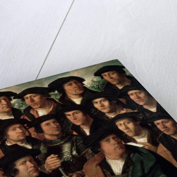 Group Portrait of the Amsterdam Shooting Corporation, 1532. by Dirck Jacobsz