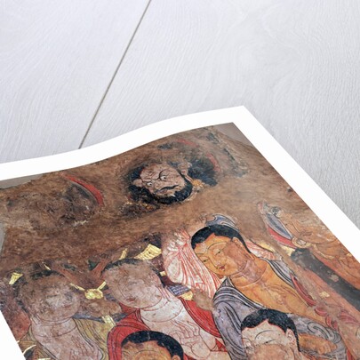 Group of monks and Bodhisattvas, 9th-10th century by Unknown