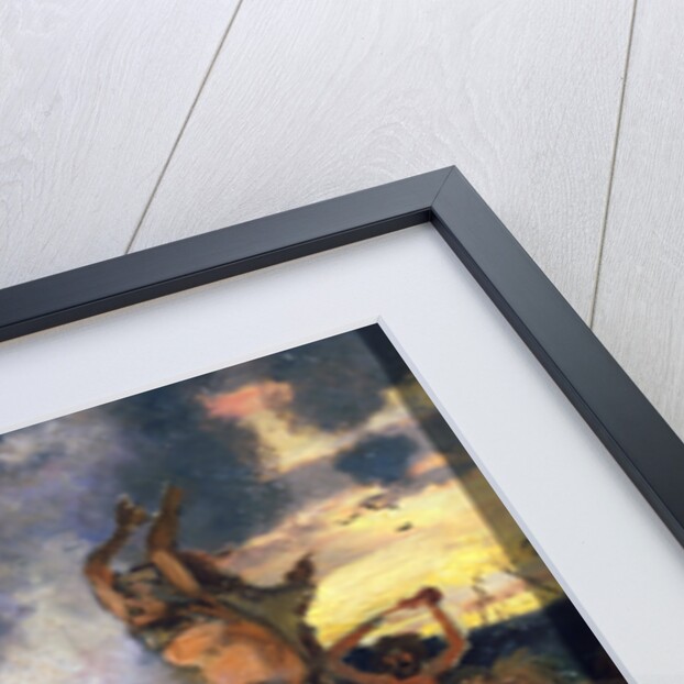 The Stone Age. A Feast, 1883. by Viktor Mihajlovic Vasnecov