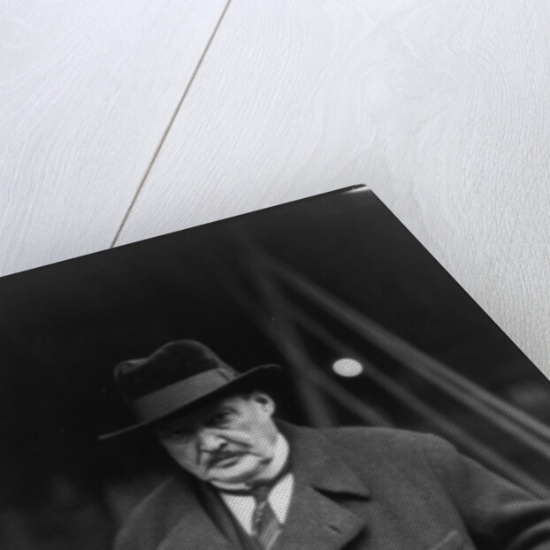 Alexander Konstantinovich Glazunov, Russian composer, teacher and conductor, 1929 by Anonymous