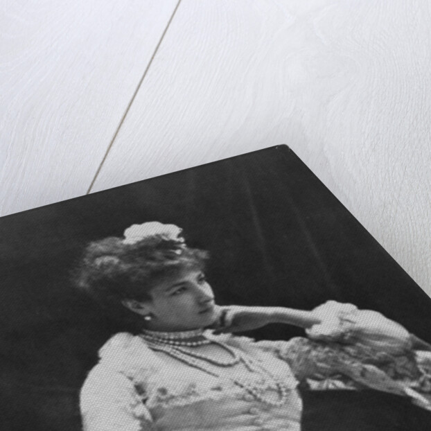 Sarah Bernhardt, French actress, c1865 by Nadar