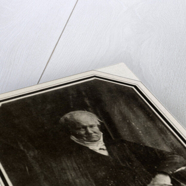 Alexander von Humboldt, German author, naturalist and explorer, 1847. by Hermann Biow
