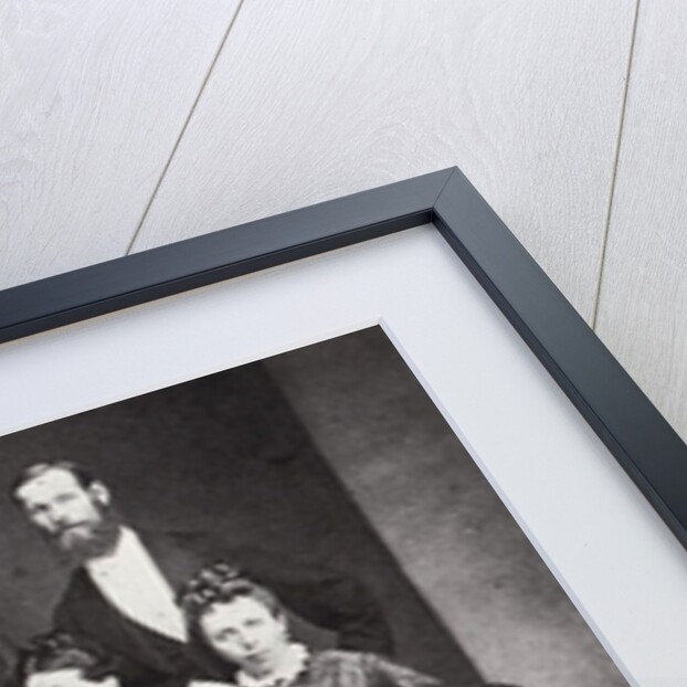 The family of Russian author and playwright Anton Chekhov, Taganrog, Russia, 1874 by S Isakovich